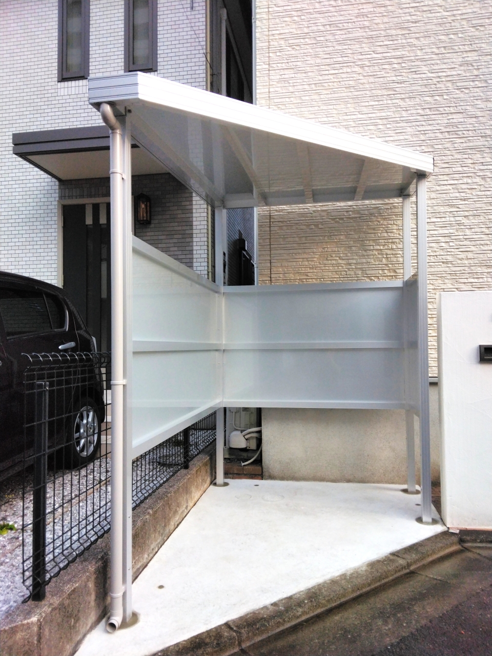 オリジナル自転車置き場